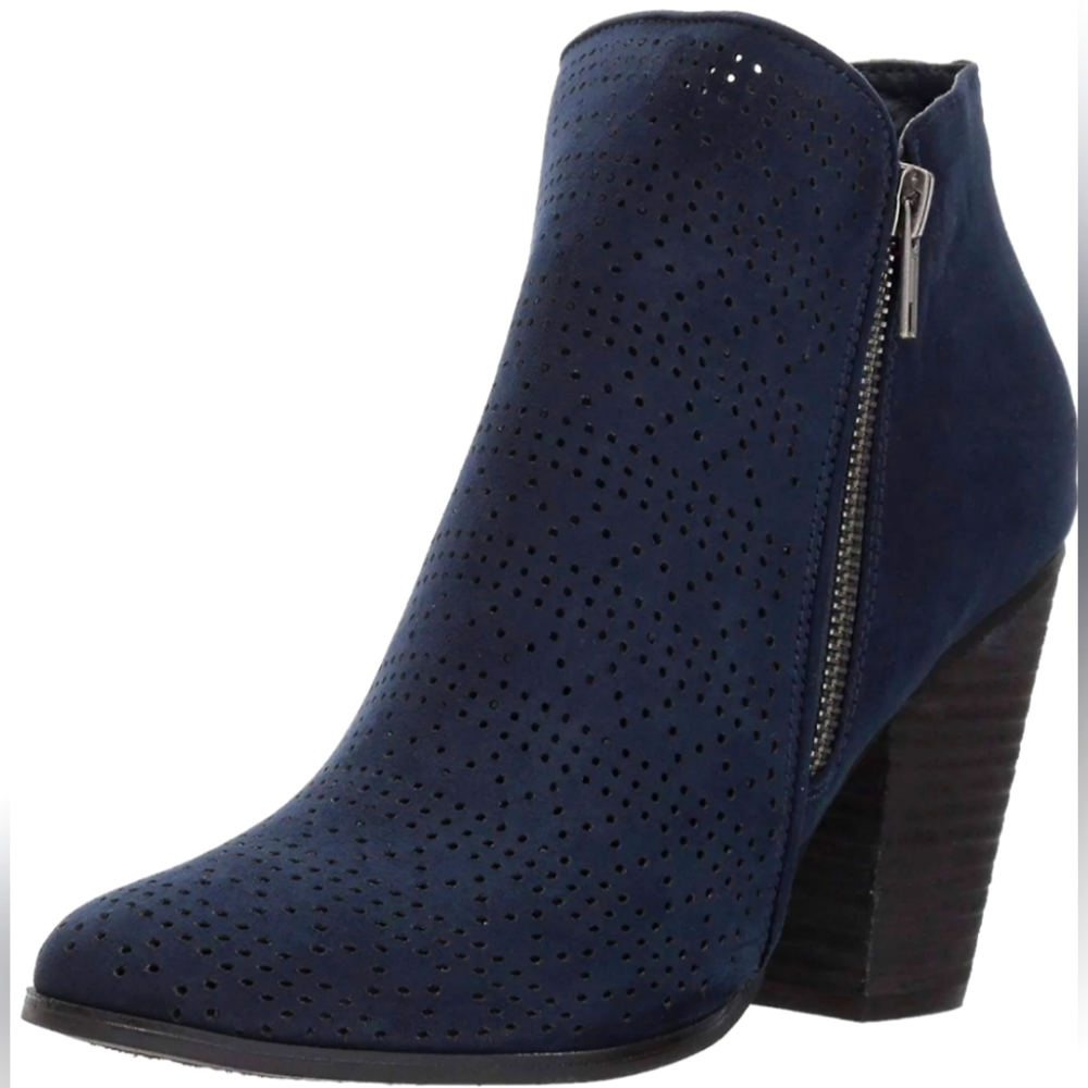 Womens Blue Carlos Santana Bootie